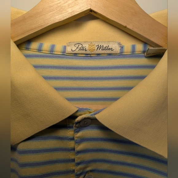 Peter Millar Mens Polo Extra Large Quail Hollow Country Club Golf Performance - Picture 3 of 9